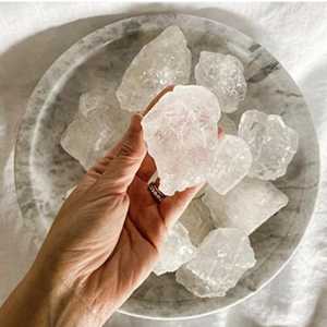 Wholesale Price Natural Clear Quartz Raw Non Polished Stone Crystal Rough Stones <b>For</b> Love Reiki Healing And Crystal Healing - Product Image 3