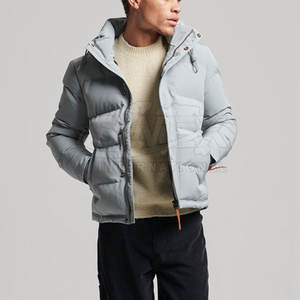 Casual Style Outdoor Men's Down Filled <b>Bubble</b> Winter Jacket For Men's Solid Color <b>Top</b> Selling High Quality <b>Bubble</b> Winter Jacket - Product Image 1