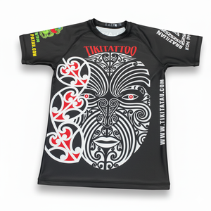 Patrón de astronauta MMA Rash Guard Logotipo personalizado No Gi Grappling Jiu Jitsu BJJ Rash Guard - Product Image 1