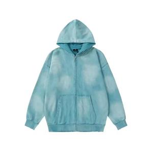 Sudaderas Vintage Lavadas al Ácido, Sudaderas Extra Grandes de Algodón Grueso Unisex de Alta Calidad, Sudaderas Desteñidas por el Sol, Sudaderas con Logotipo Personalizado Bordado - Product Image 5