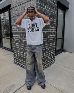 2024 personnalisé en gros hommes Boxy Fit sérigraphie T-Shirts Collection d'été avec impression numérique pas cher prix fait Pakistan - Product Image 5