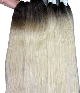 ผมต่อแบบมีลูกไม้ขนาดใหญ่แบบ HD ไล่เฉดสีผมตรงธรรมชาติ - Product Image 5