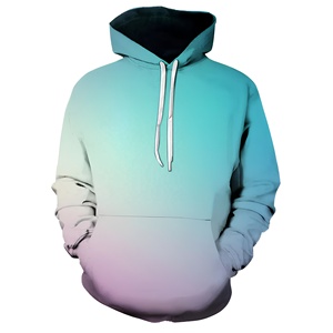 Sudadera con Capucha para Hombre, Colorida, Corte Regular, Tejido de Punto, Estilo Casual con Bolsillo y Cordones Blancos - Product Image 1