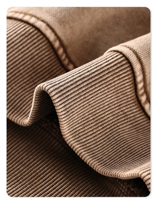 Sweat-shirt à capuche unisexe pour homme de haute qualité en coton lourd uni, coupe régulière, épais, épaules tombantes, personnalisable - Product Image 4