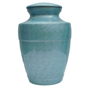 โกศเผาศพอลูมิเนียมสำหรับผู้ใหญ่พร้อมสีดำและสีดำเสร็จสิ้นการออกแบบใหม่และโกศเผาศพคุณภาพสูง - Product Image 2