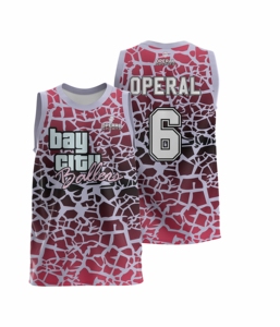 Maillot de basketball respirant imprimé numériquement OPERAL OS-BJ-1001 – Tenue unisexe 2022 la plus vendue, conception gratuite, vêtements de sport 100 % personnalisables - Product Image 3