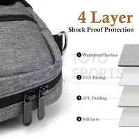 Tas Laptop Unisex Warna Abu-Abu Hitam Berkualitas Tinggi Ringan Harga Terjangkau Multi Kantong Tahan Air Nyaman Bernapas