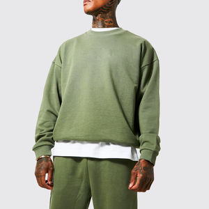 ชุดวอร์มผ้าฟลีซสำหรับผู้ชาย, ชุดวอร์มผ้าฝ้ายผสมนุ่มใส่สบายเหมาะสำหรับฤดูหนาว - Product Image 4