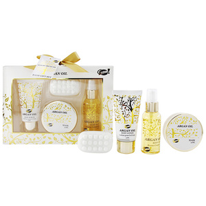 Set da Bagno all'Olio di Argan, Collezione per la Cura della Pelle - Product Image 1