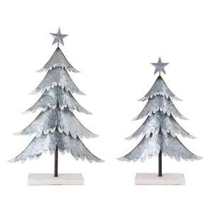 Arbre de Noël élégant en métal conçu pour la décoration de mariage d'hiver de maison de luxe ou les affichages saisonniers de qualité supérieure - Product Image 3