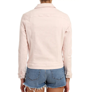 Chaqueta vaquera bordada con estampado Vintage de alta calidad para mujer, botón de estilo occidental transpirable para la fábrica de la temporada de invierno - Product Image 4