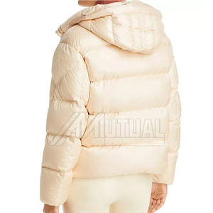 แจ็กเก็ตขนปลาปักเป้าสำหรับผู้หญิงแจ็กเก็ตแบบ2023โลโก้ตามสั่งดีไซน์ใหม่สำหรับใช้ในฤดูหนาวบริการ OEM - Product Image 6