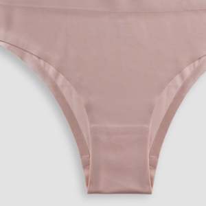 Culottes romantiques roses ajustées et sans coutures en Spandex/Nylon de haute qualité, taille basse, à sequins, ajourées, fines et sexy, sous-vêtements ODM OBM - Product Image 2
