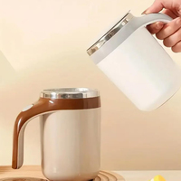 Tasse à café intelligente à mélange automatique, toute nouvelle, tasse à café de voyage en acier inoxydable, tasse à café électrique magnétique à agitation automatique