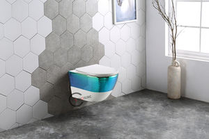 Nuevo Lanzamiento: Inodoro Suspendido de Pared de Color, Sanitario de Cerámica para Baño, Inodoro Suspendido con Descarga Directa - Product Image 2