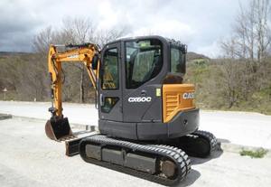 Mini pelleteuse d'occasion en excellent état Case CX60C Mini pelleteuse à vendre - Product Image 3