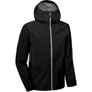 Chaqueta de lluvia acolchada de lona de gran tamaño cómoda hecha a medida 2025 con cuello levantado y mangas completas para hombres de invierno - Product Image 1