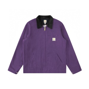 Chaqueta DE TRABAJO transpirable impermeable de lona de cuero genuino para hombre de Invierno Estándar de tamaño pesado de EE. UU. con forro de malla - Product Image 1