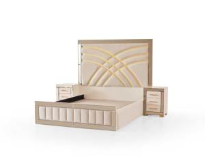 Tình Yêu Nova tùy chỉnh thiết kế thanh lịch giường cỡ vua 160x200 với tùy chọn tính năng lưu trữ cho cơ sở hoặc không có cơ sở - Product Image 1