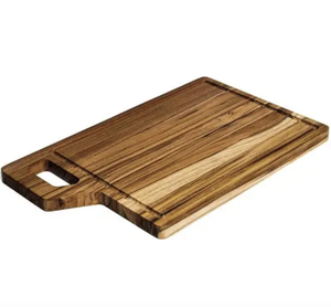 Tabla de cortar de madera de acacia con mango, charcutería de madera, de cocina para tablas de cortar pan, queso - Product Image 6