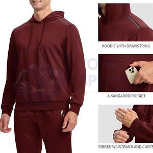 Nouvel Arrivage Haut de Gamme : Ensemble Survêtement Homme Confortable, Léger, Respirant, Coupe Slim, Personnalisable avec Logo, Idéal Streetwear – Meilleur Fournisseur - Product Image 5