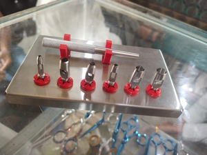 Kit Profesional Premium de Perforación de Tejidos Eléctrico de Acero Inoxidable, Juego de Implantes Dentales de 7 Piezas, Herramientas Quirúrgicas, Odontología, Cirugía Oral, CE - Product Image 2