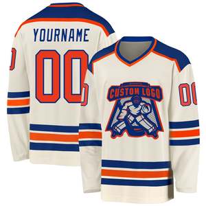 Ice Hockey Jerseys Sublimation Printing Custom Color Lightweight 100% Polyester Performance Team Uniform Unisex Private <b>Label</b> - Product Image 1