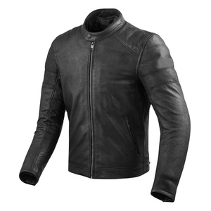 Veste de moto en cuir véritable personnalisable de la marque KADIA, coupe-vent, respirante, pour les pilotes automobiles - Product Image 1