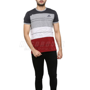 T-shirt décontracté à manches courtes pour hommes en coton T-shirt à séchage rapide pour l'été à vendre - Product Image 4