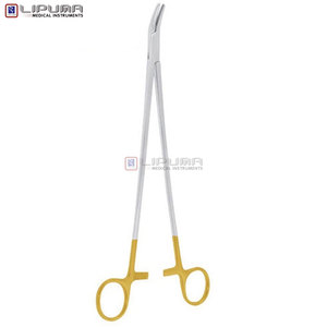 Soporte de aguja FINOCHIETTO TC 26,5 cm Instrumentos médicos de acero inoxidable quirúrgico Precio al por mayor Proveedor a granel - Product Image 2