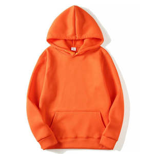 New Arrival Unisex Polyester Cotton Fleece Pullover Hoodies Manufacturer Custom Logo <b>Black</b> <b>Plain</b> Blank <b>Men</b> <b>Hoodie</b> Sweatshirt - Product Image 1