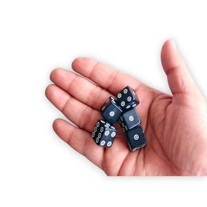 ลูกเต๋าเล่นเกมควายฮอร์นทุบจากฝีมือปรับแต่งได้อุปกรณ์เสริมเกมกระดานที่ไม่เหมือนใครมีดีไซน์และขนาด - Product Image 3