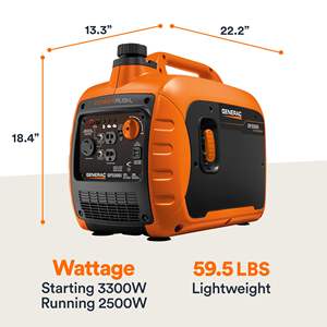 Certified seller of GP3300i portable inverter 3300 watt <b>generator</b> - Product Image 3