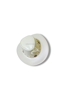 Chapeau de cowboy équestre avec cordon de menton pour empêcher le glissement du chapeau de cowboy extérieur - Product Image 3