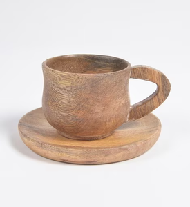 ถ้วยชาไม้มะม่วงแบบใช้ซ้ำได้ถ้วยทรงไข่งานหัตถกรรมธรรมชาติถ้วยไม้เป็นมิตรกับสิ่งแวดล้อม - Product Image 5