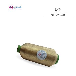 MP Couleur 180D Neem Jari Metallic Flora Jari Fil à Broder Haute Ténacité Lurex Polyester pour Tricotage à la Main - Product Image 3