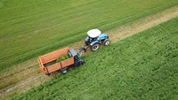 Récolteuse d'herbe Sayginlar de haute qualité, machine de transport agricole, état neuf, utilisation facile, pompe à moteur turque, roulement.