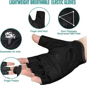 Venta caliente Guantes de ciclismo cómodos Último diseño a un precio razonable - Product Image 5