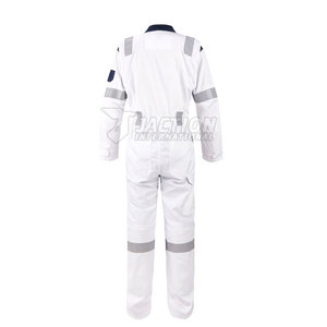 ชุดคลุมทำงานผ้าคอตตอนน้ำหนักเบาแบบมีซิป ขายส่งราคาถูก - Product Image 2