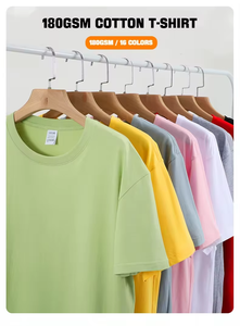 Fabricant professionnel de t-shirts, impression graphique personnalisée avec logo, t-shirt pour homme 100% coton, débardeur par sublimation - Product Image 2