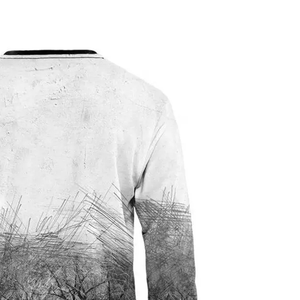 Sweat-shirts en molleton brodés sur mesure pour hommes, respirants, séchage rapide, 100 % polyester, vêtements d'hiver, teinture unie - Product Image 5