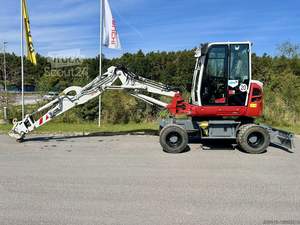 Takeuchi TB370W Mini <b>Wheel</b> Excavator Factory <b>Direct</b> Supply High Performance Compact Excavator for Construction for Bulk for Sale - Product Image 4