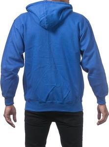 Sweat à capuche en molleton à fermeture éclair sur le devant pour hommes, poids lourd, 60% coton 40% polyester, vêtements importés, fermeture à capuche, lavage en machine - Product Image 6