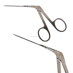 Ciseaux de crurotomanie micro-courbés à droite WPS-CS-MCR WORLD PRECISION SURGICAL, ensemble d'instruments chirurgicaux ORL en acier inoxydable, manuel - Product Image 2