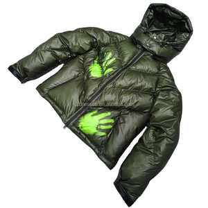 2025 Unisex <b>Top</b> Selling Customized Color Solid Canvas <b>Bubble</b> Jacket Stand Collar Waterproof Windproof Winter Street OEM Service - Product Image 2