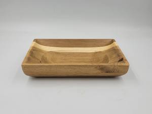 Huhipro modèle 01 plaque rectangulaire en bois d'acacia plateau de service de couleur naturelle antidérapant écologique pour la vie intérieure et extérieure - Product Image 2