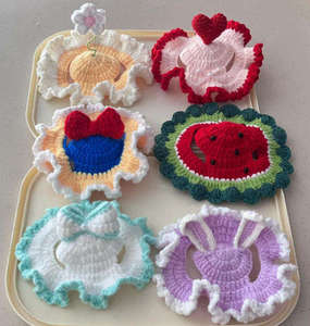 Gorro de Ganchillo para Gatos, Accesorio Popular para Mascotas, Cálido y Moderno - Product Image 1