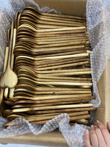 Cuchara de madera elegante para cenar para restaurantes, calidad de exportación en grandes cantidades/cuchara de madera hecha a mano de Vietnam - Product Image 3