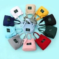 Sacs à bras réutilisables à usage multiple Sac fourre-tout de luxe pour femme Sac fourre-tout tendance en toile de coton avec poches