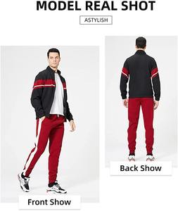 Survêtement à fermeture éclair personnalisé Logo personnalisé Marque privée Nouveau design Haute qualité Prix abordable Faible MOQ Vente en gros Vêtements de sport - Product Image 4